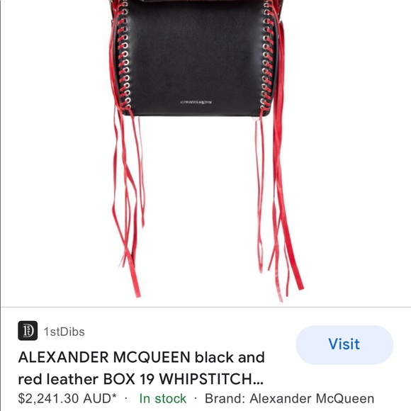 Like new Alexander McQueen runway box bag - Picture 7 of 10